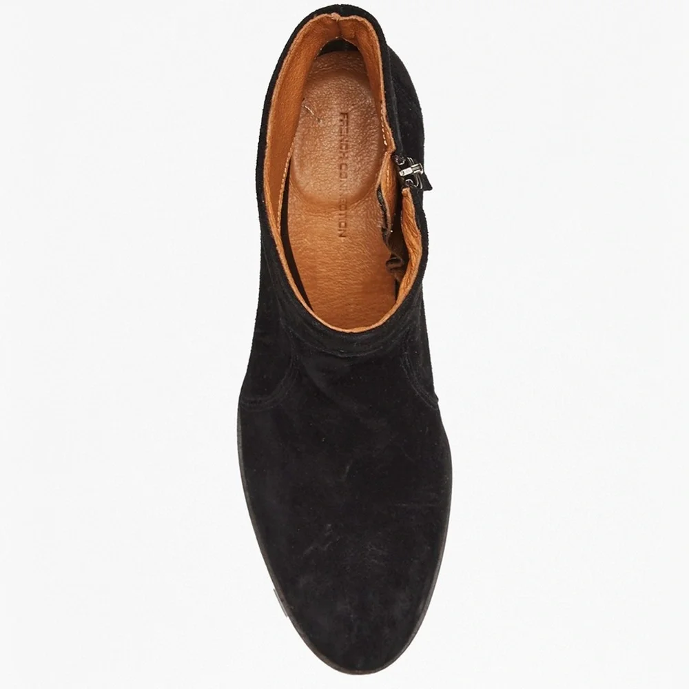 French Connection Suede Ankle Boots sz 41 NWOB